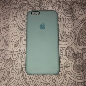 Apple iPhone 6/6s/7 blue silicone case